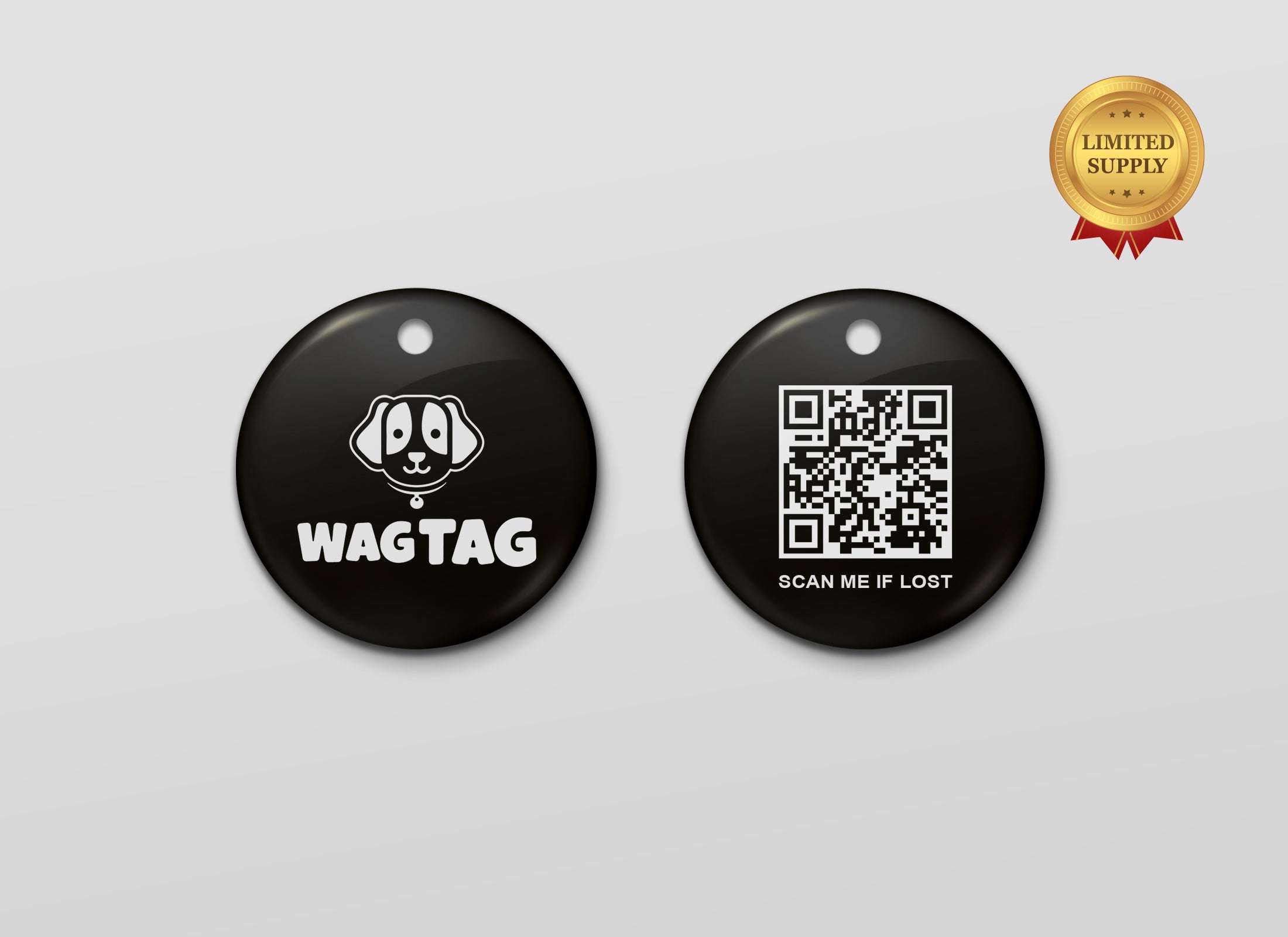 Wag Tag 🐾 Solo Pack – Smart Pet Tag – Wag Tag Now